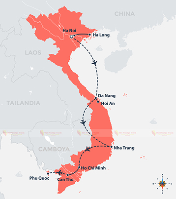 VIAJE DE NOVIOS EN VIETNAM 2 SEMANAS