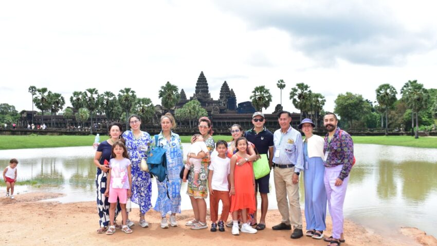 paquete de viaje en familia a Camboya