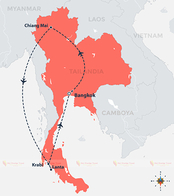 VACACIONES DEL LUNA DE MIEL EN TAILANDIA