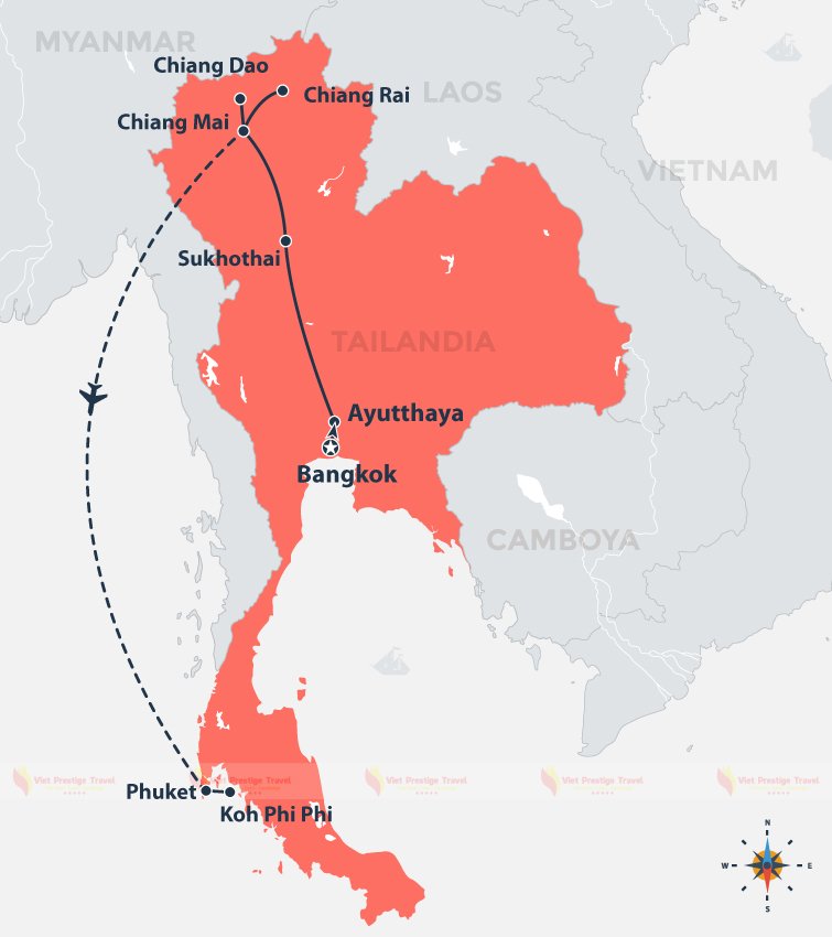 CIRCUITO COMPLETO POR TAILANDIA 16 DÍAS