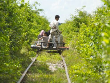 Tren de bambú