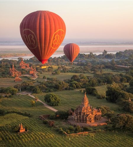 viaje en crucero del circuito birmania bagan birmania