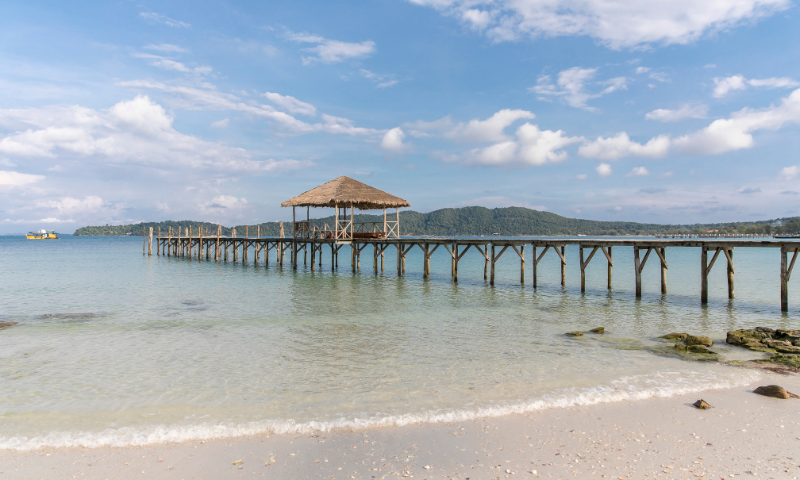 Vacaciones de playa en Koh Rong, Camboya