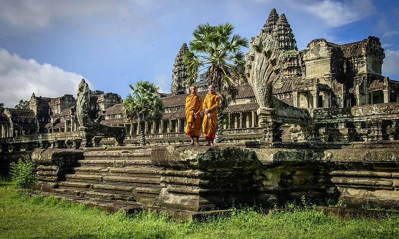 recorrido por sudeste asiatico angkor siem reap camboya