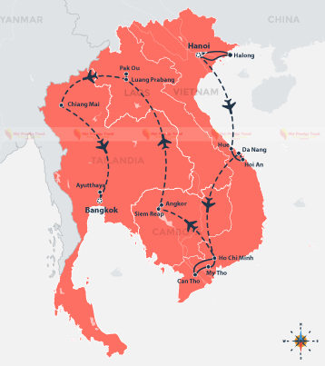 RECORRIDO POR SUDESTE ASIÁTICO