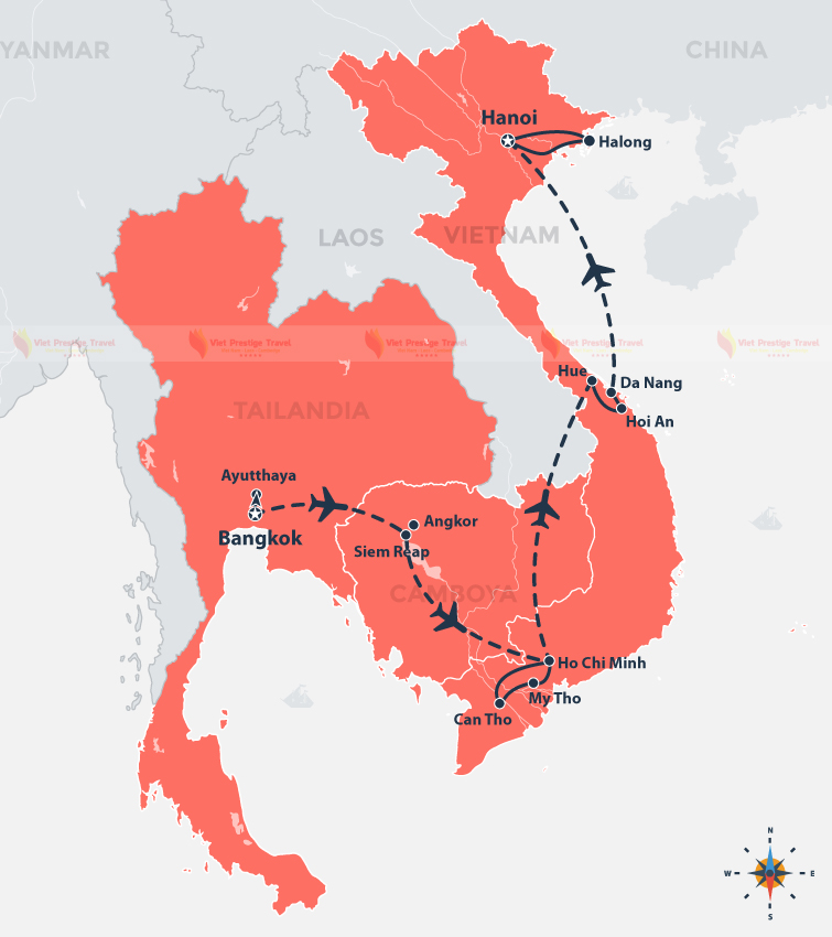 VIAJE A TAILANDIA CAMBOYA Y VIETNAM