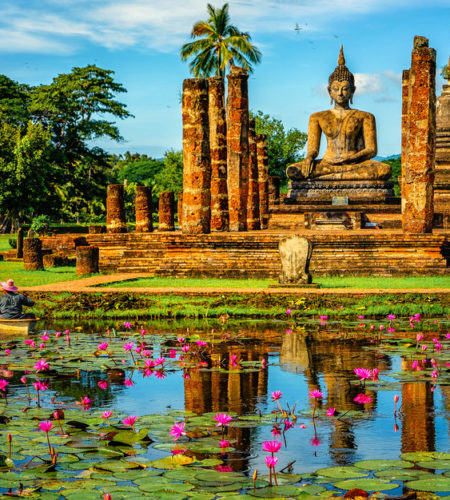 wat mahathat sukhothai tailandia