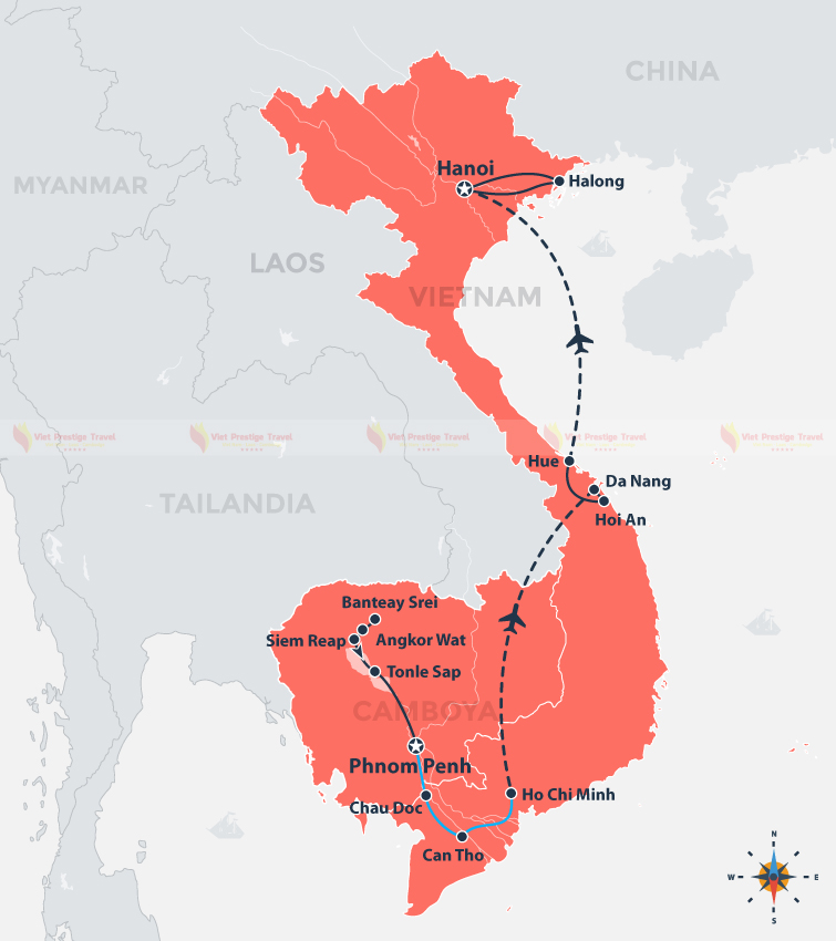 VIAJE DE NOVIOS A CAMBOYA Y VIETNAM