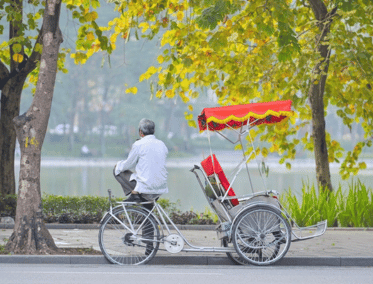 Paseo en Triciclo por el Tiempo de Hanoi