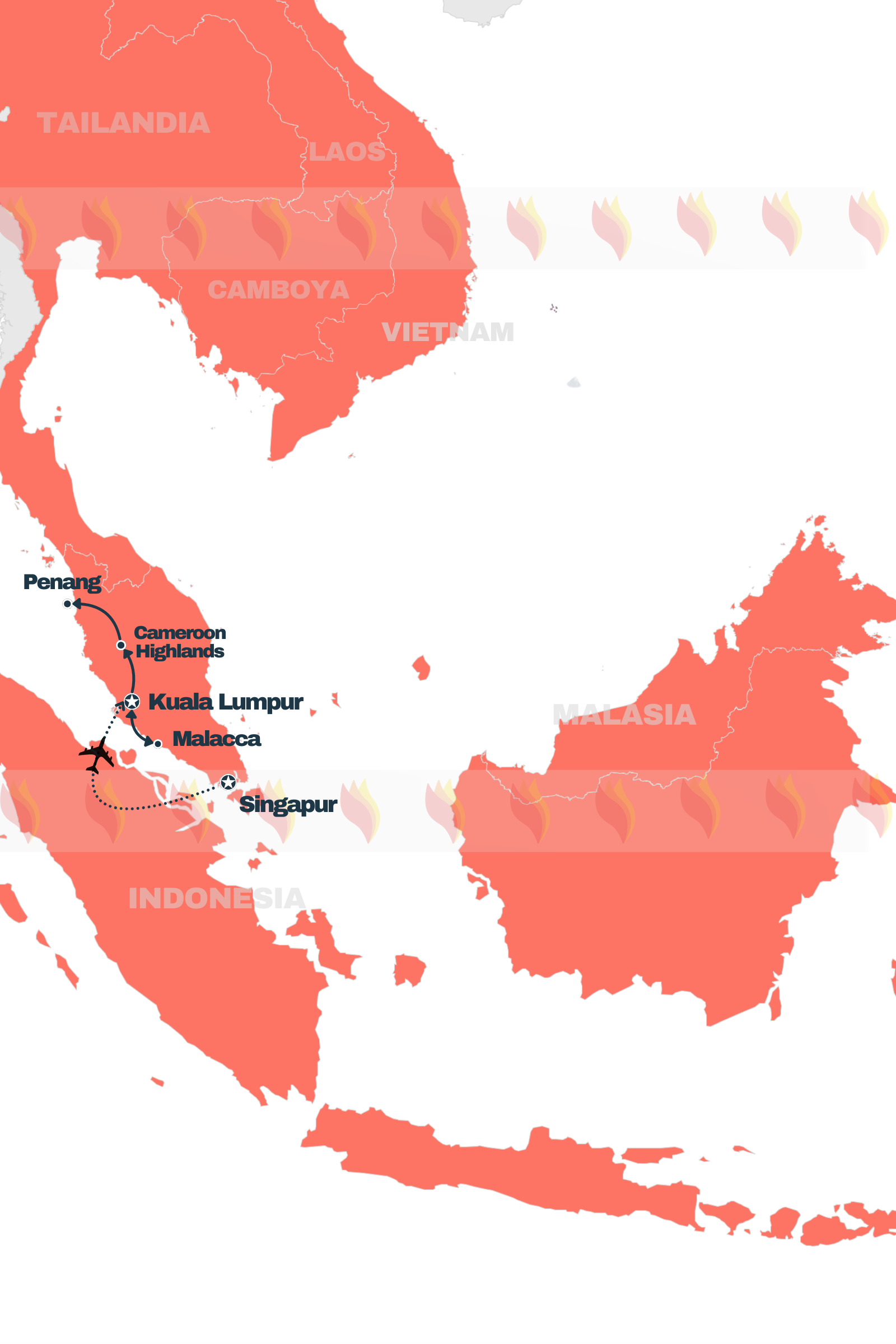 TOUR COMBINADO SINGAPUR Y MALASIA EN 10 DÍAS