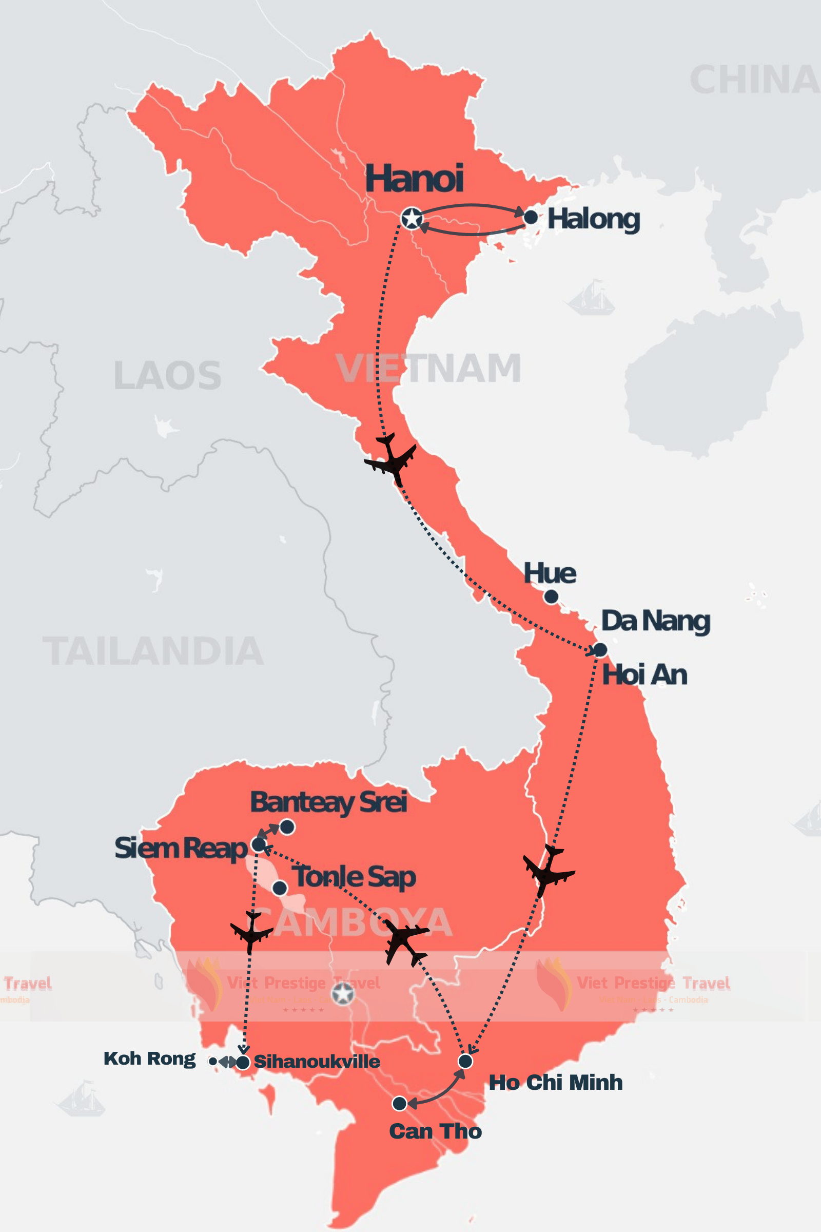 MEJOR OFERTA EN VIETNAM Y CAMBOYA