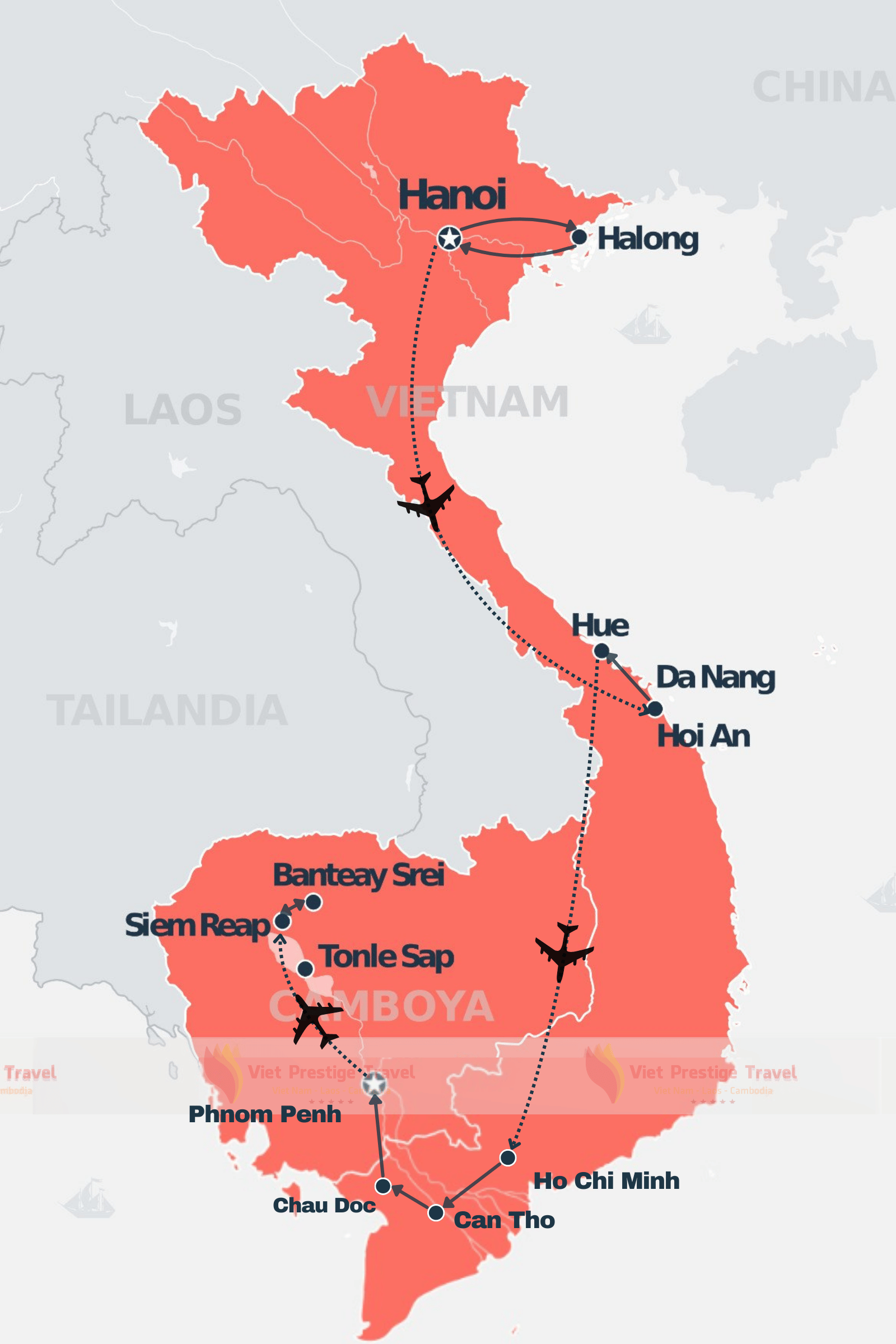 TOUR POR EL RÍO MEKONG: VIETNAM Y CAMBOYA