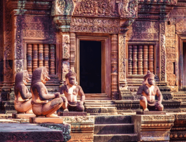 La Joya Rosa de Banteay Srei