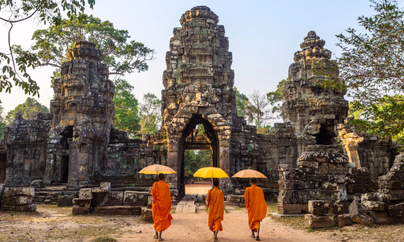 Angkor Wat, tour de aventura a Indochina en grupo