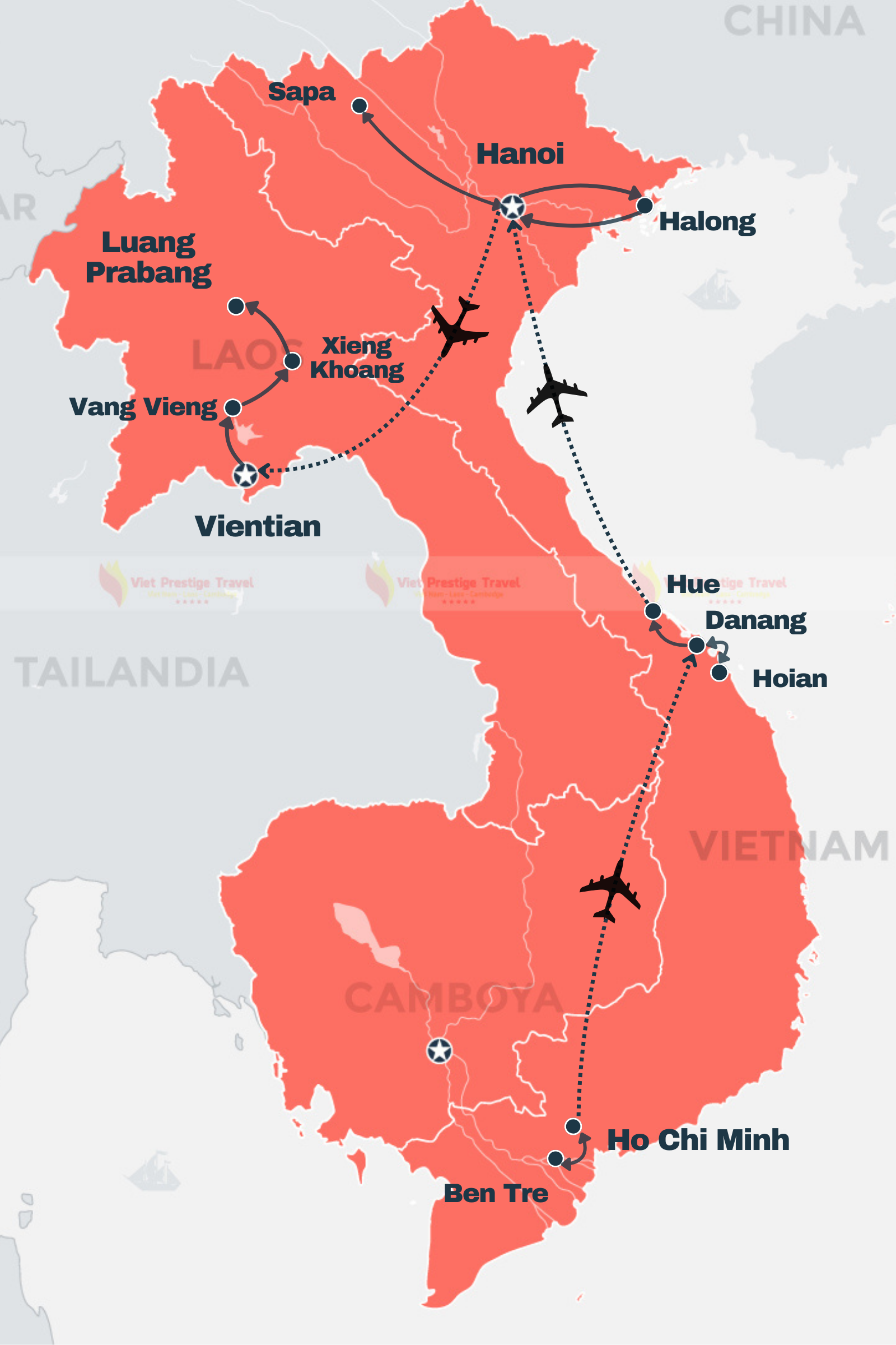 RUTA CLÁSICA VIETNAM LAOS EN 3 SEMANAS