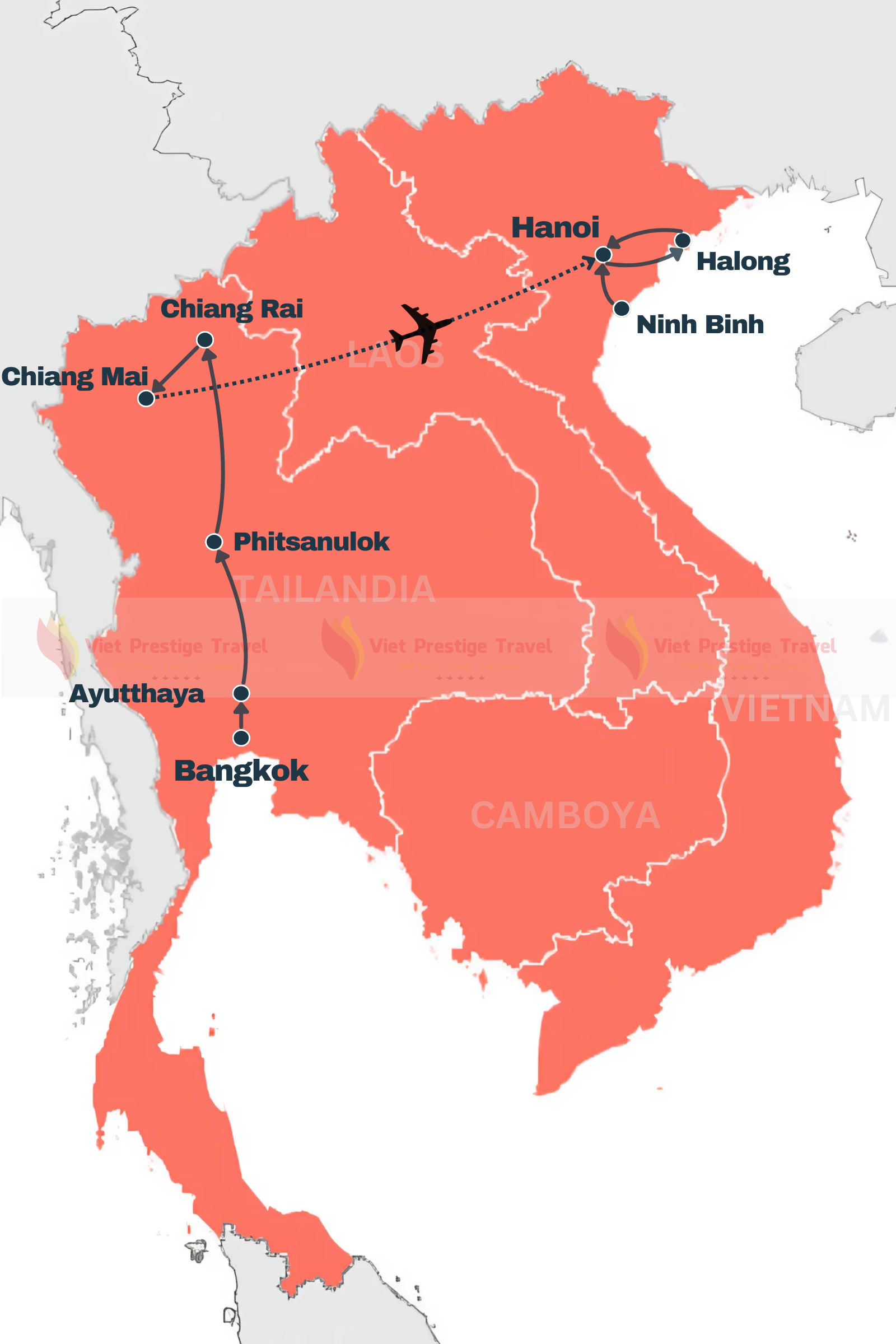 MEJOR CIRCUITO POR TAILANDIA VIETNAM 11 DÍAS